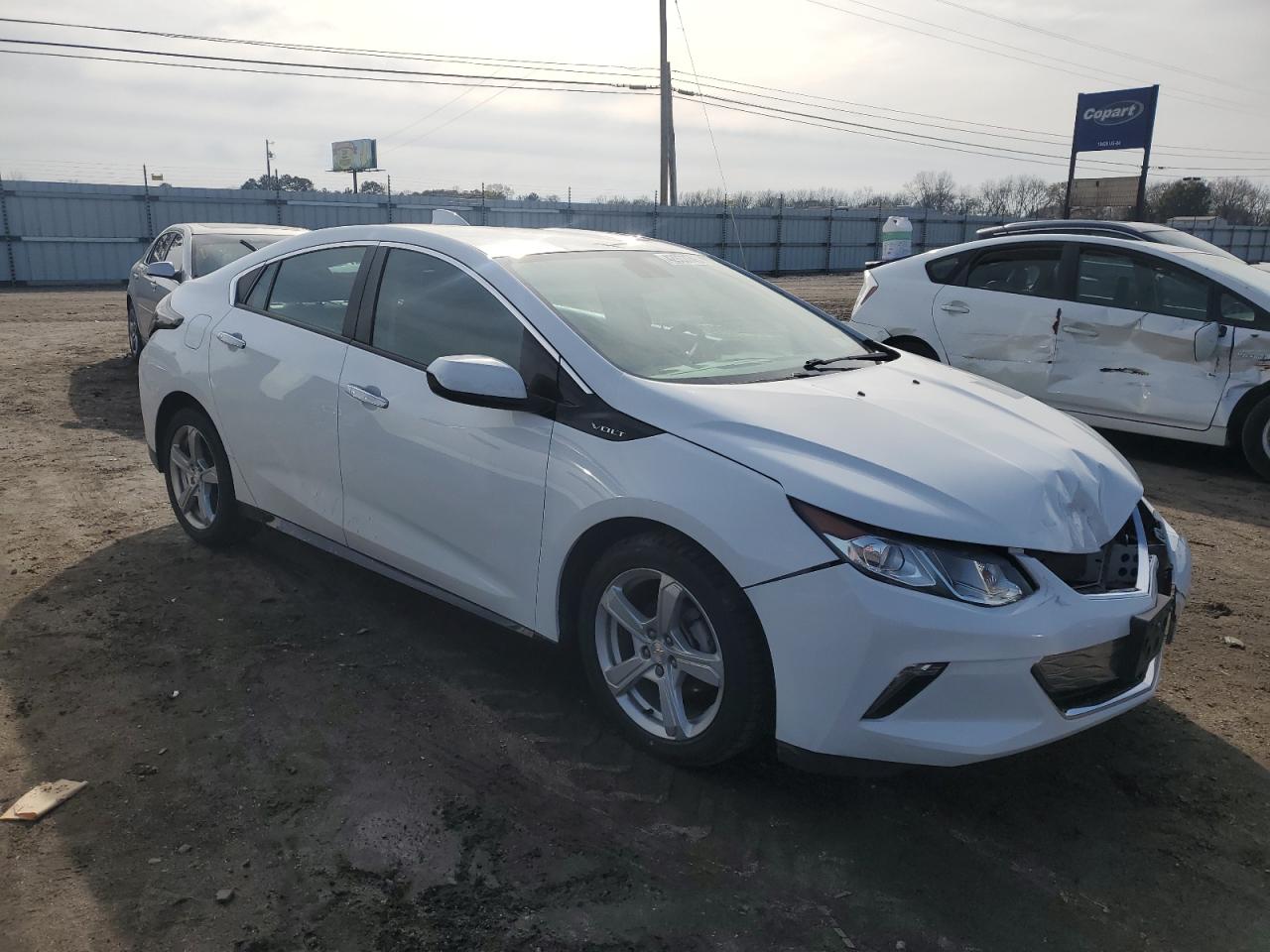 2018 Chevrolet Volt VIN 1G1RA6S53JU107076 Copart auction photo, front end damage thumbnail 4