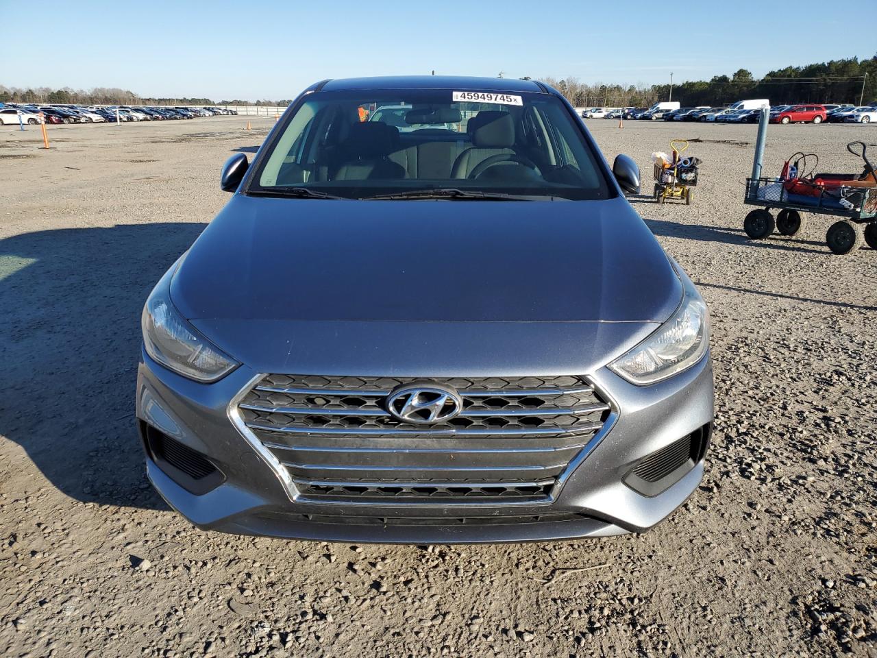 2019 Hyundai Accent VIN 3KPC24A38KE060061 Copart auction photo, rear end damage thumbnail 5