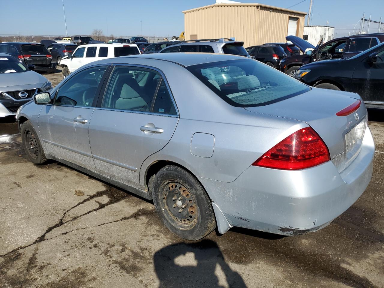 2007 Honda Accord VIN 1HGCM56407A031795 Copart auction photo, front end damage thumbnail 2