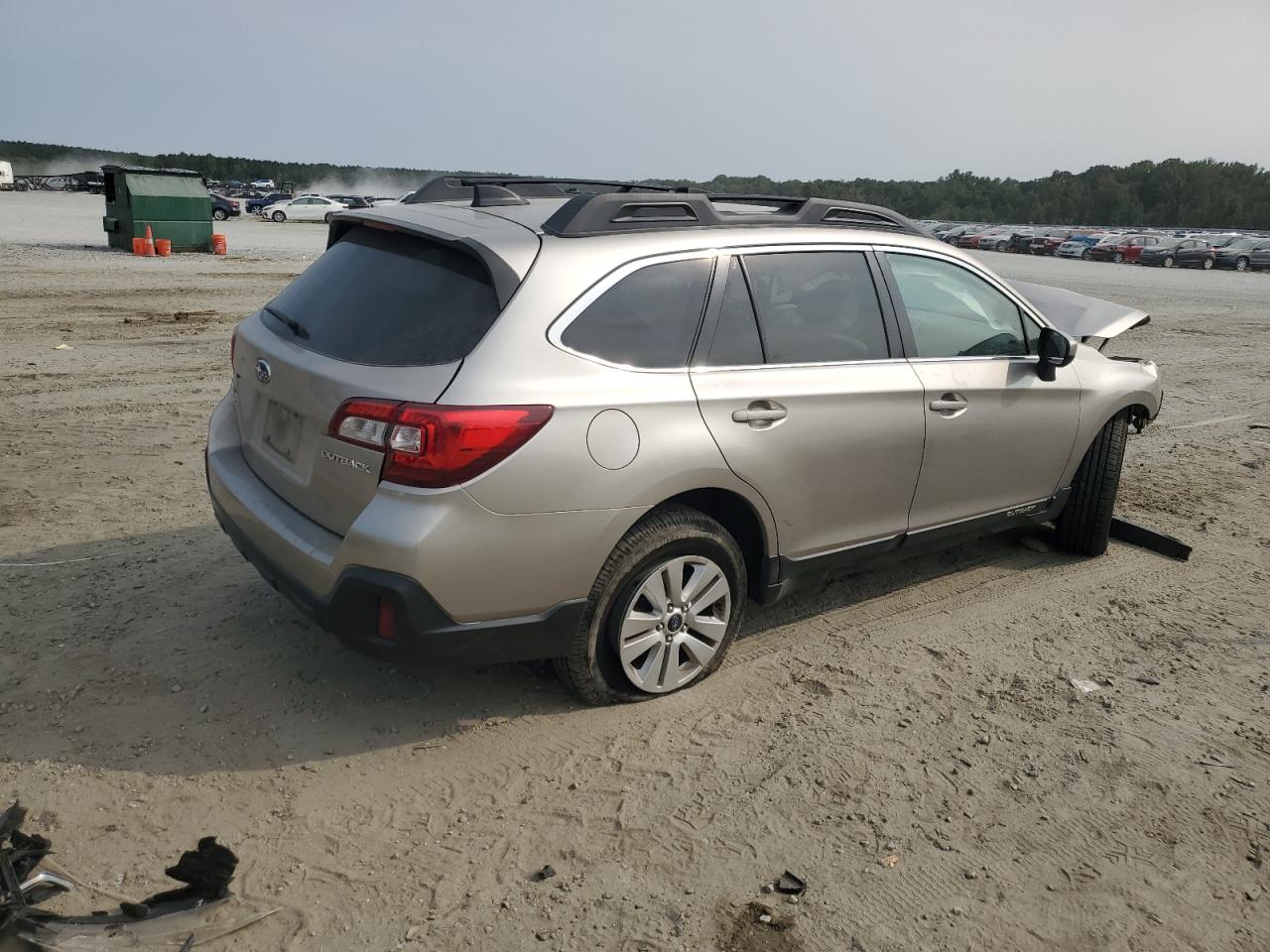 2019 Subaru Outback VIN 4S4BSAFC7K3248401 Copart auction photo, front end damage thumbnail 3