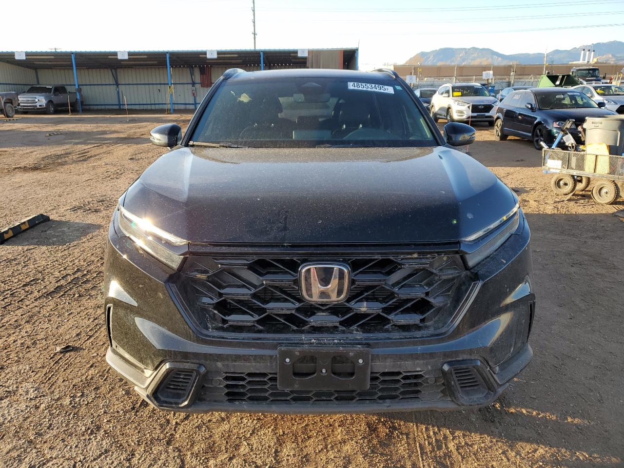 2025 Honda CR-V VIN 2HKRS6H81SH805851 Copart auction photo, rear end / side damage thumbnail 5