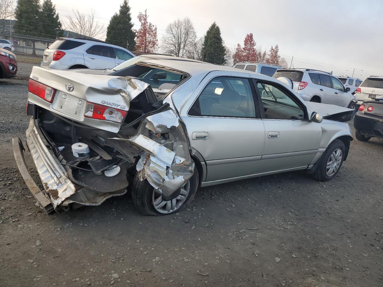 2000 Toyota Camry VIN JT2BG22K4Y0448602 Copart auction photo, all over damage thumbnail 3