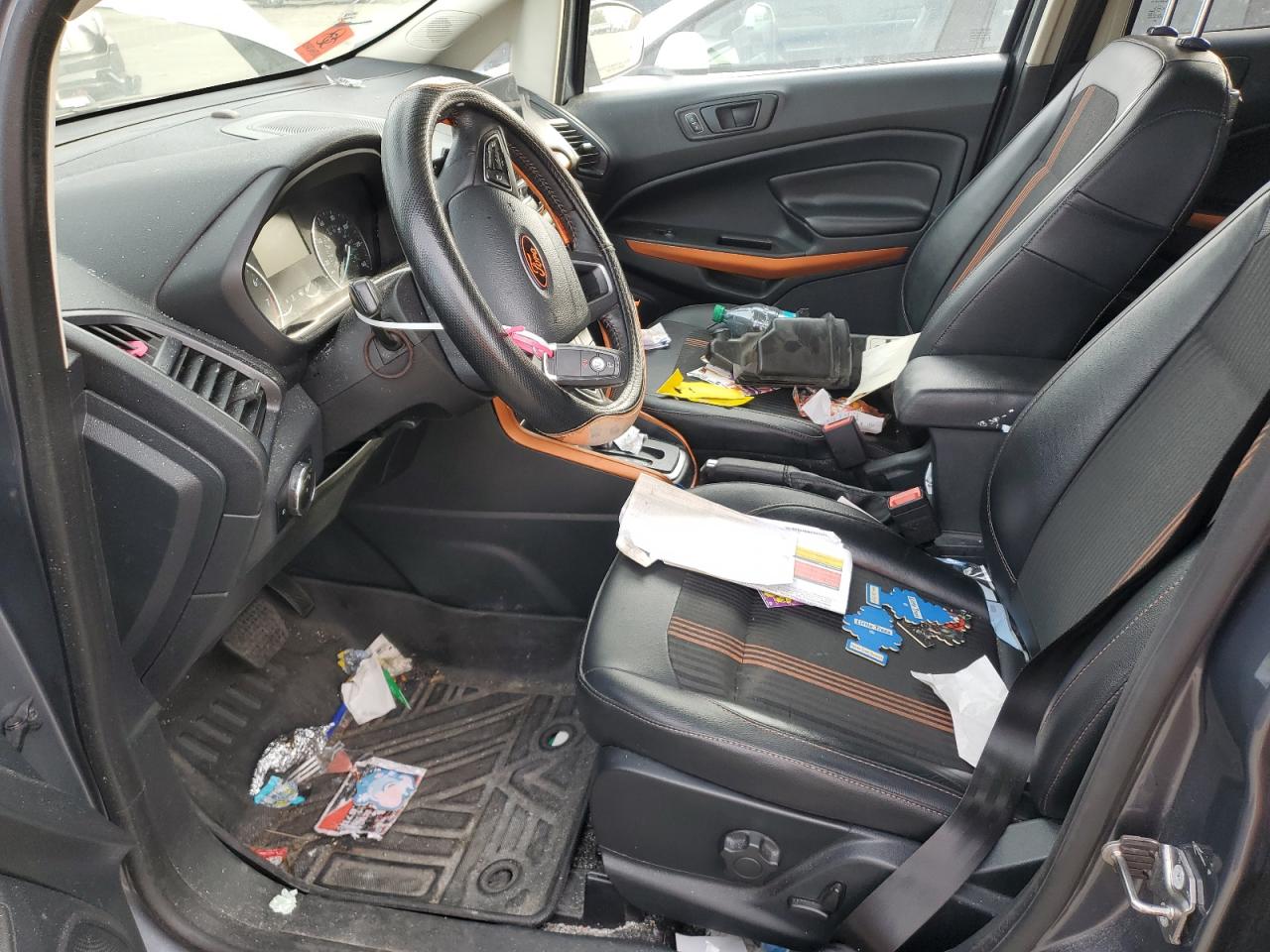 2018 Ford EcoSport VIN MAJ6P1CL6JC165266 Copart auction photo, all over damage thumbnail 7