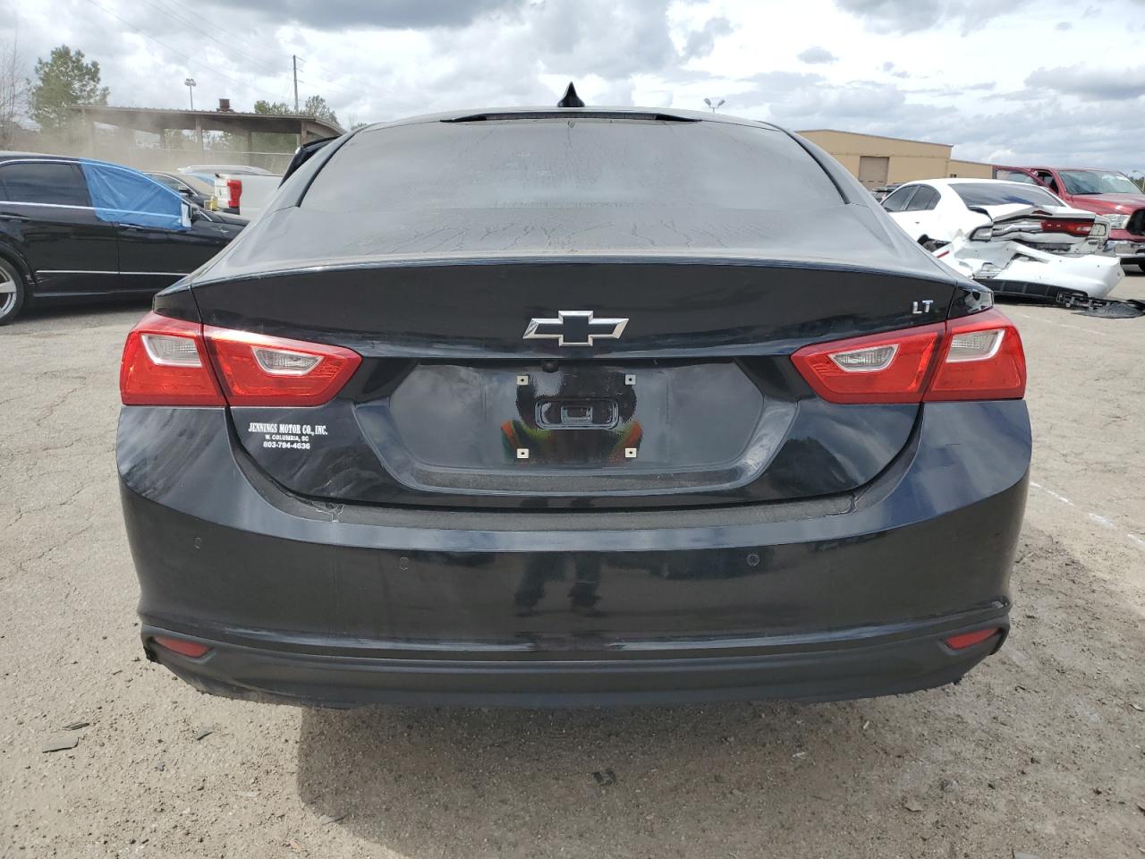 2017 Chevrolet Malibu VIN 1G1ZE5STXHF150471 Copart auction photo, side / front end damage thumbnail 6