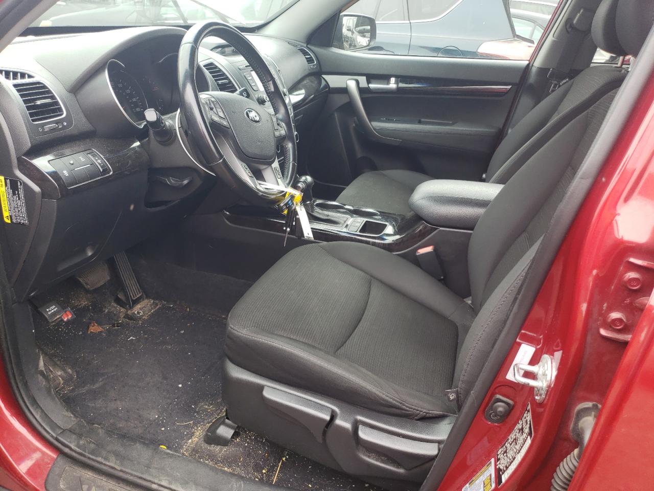 2014 KIA Sorento VIN 5XYKTDA69EG514411 Copart auction photo, side damage thumbnail 7