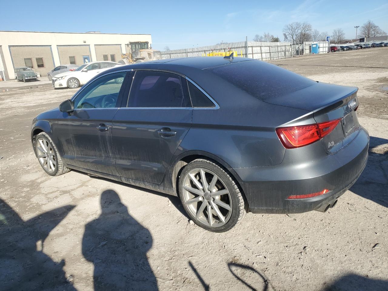 2015 Audi A3 VIN WAUCCGFF2F1008643 Copart auction photo, rear end / side damage thumbnail 2
