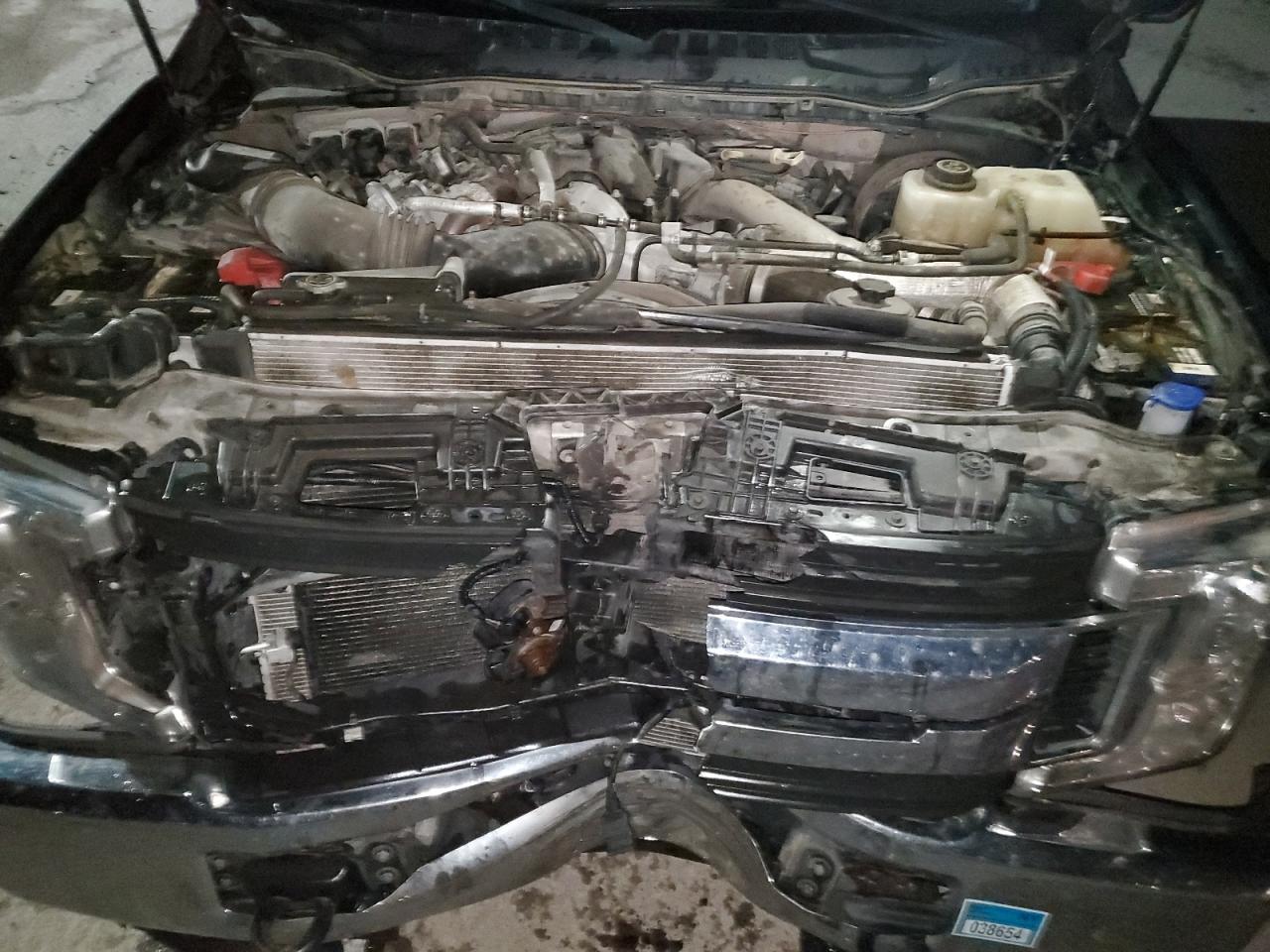 2018 Ford F350 VIN 1FTRF3BT8JEB17232 Copart auction photo, front end / side damage thumbnail 13
