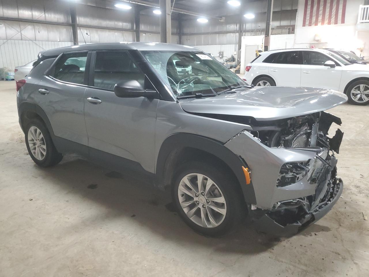 2023 Chevrolet TrailBlazer VIN KL79MNSLXPB148619 Copart auction photo, front end damage thumbnail 4