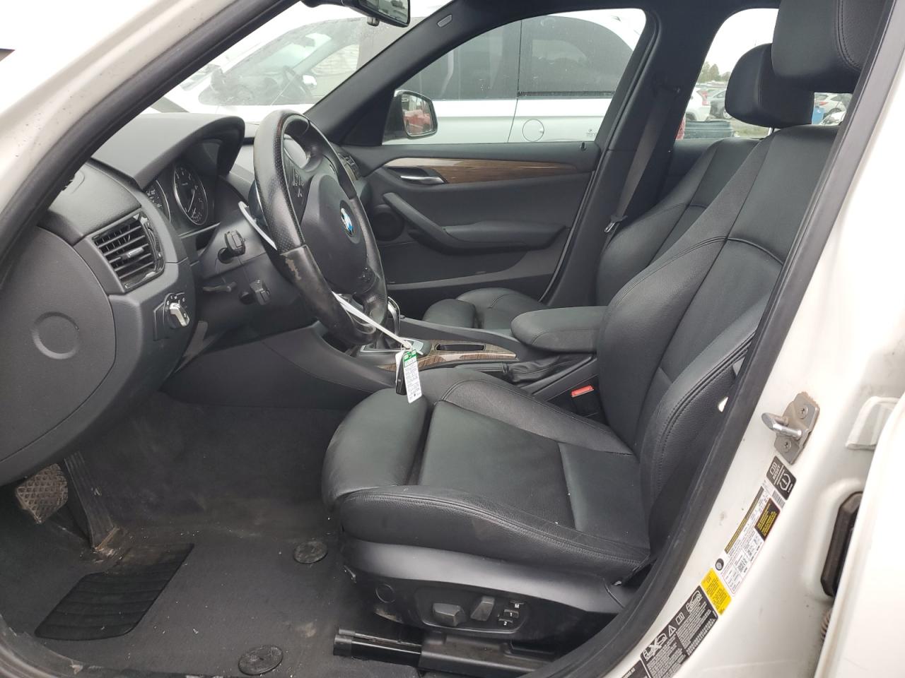 2014 BMW X1 VIN WBAVL1C55EVY18258 Copart auction photo, undercarriage damage thumbnail 7
