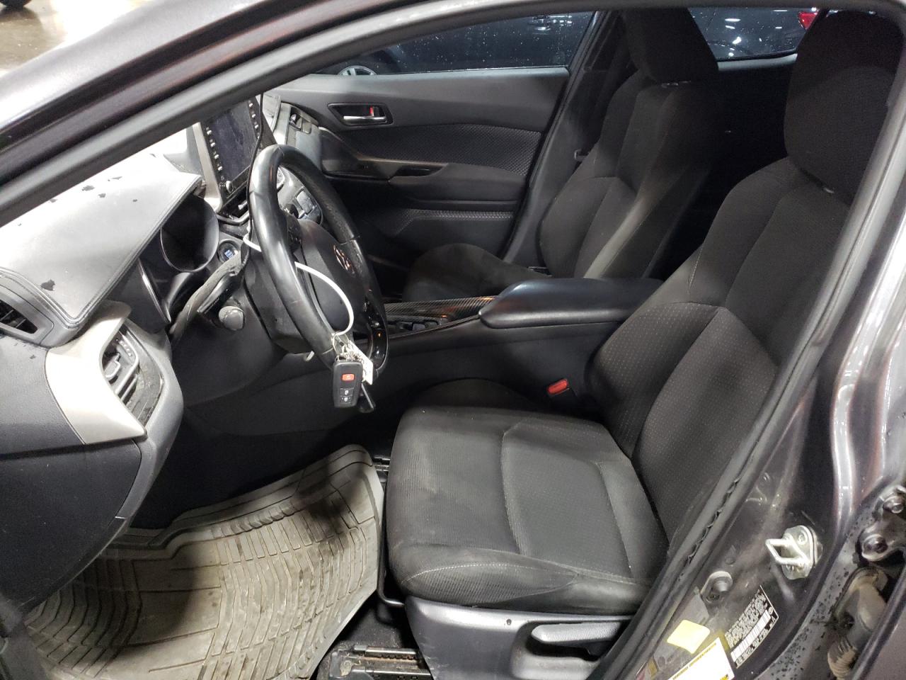 2019 Toyota C-HR VIN JTNKHMBX0K1035603 Copart auction photo, front end damage thumbnail 7
