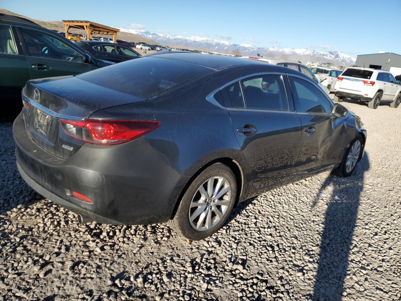 2016 Mazda 6 VIN JM1GJ1U50G1480651 Copart auction photo, front end / side damage thumbnail 3