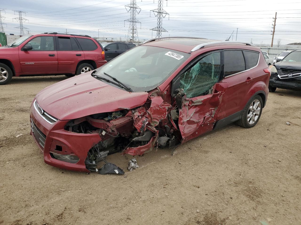 2016 Ford Escape VIN 1FMCU9JX5GUB44868