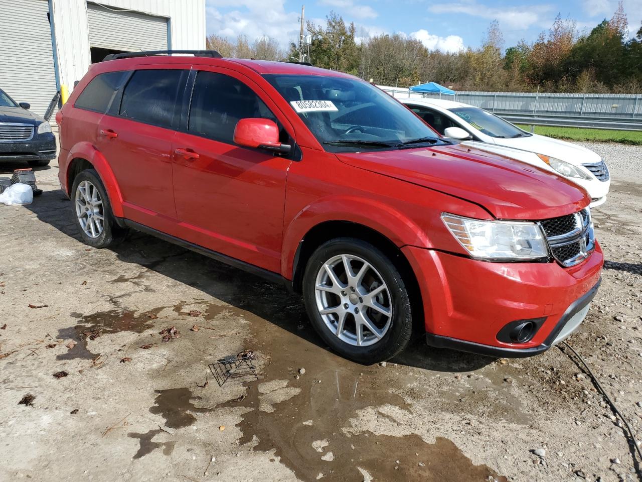 2014 Dodge Journey VIN 3C4PDCBG0ET158069 Copart auction photo, rear end / front end damage thumbnail 4