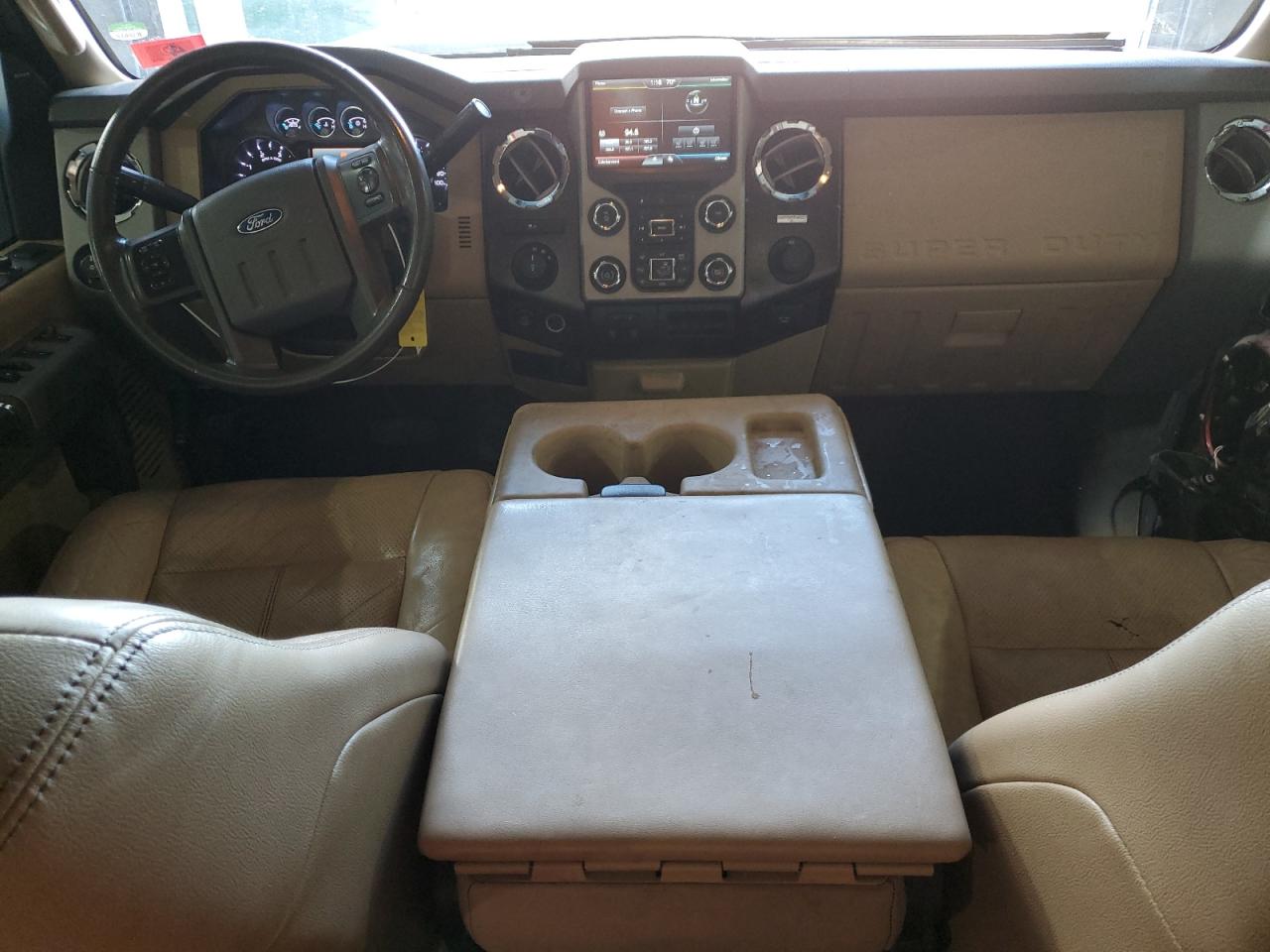 2015 Ford F250 VIN 1FT7W2BT1FEA02643 Copart auction photo, front end / rear end damage thumbnail 8
