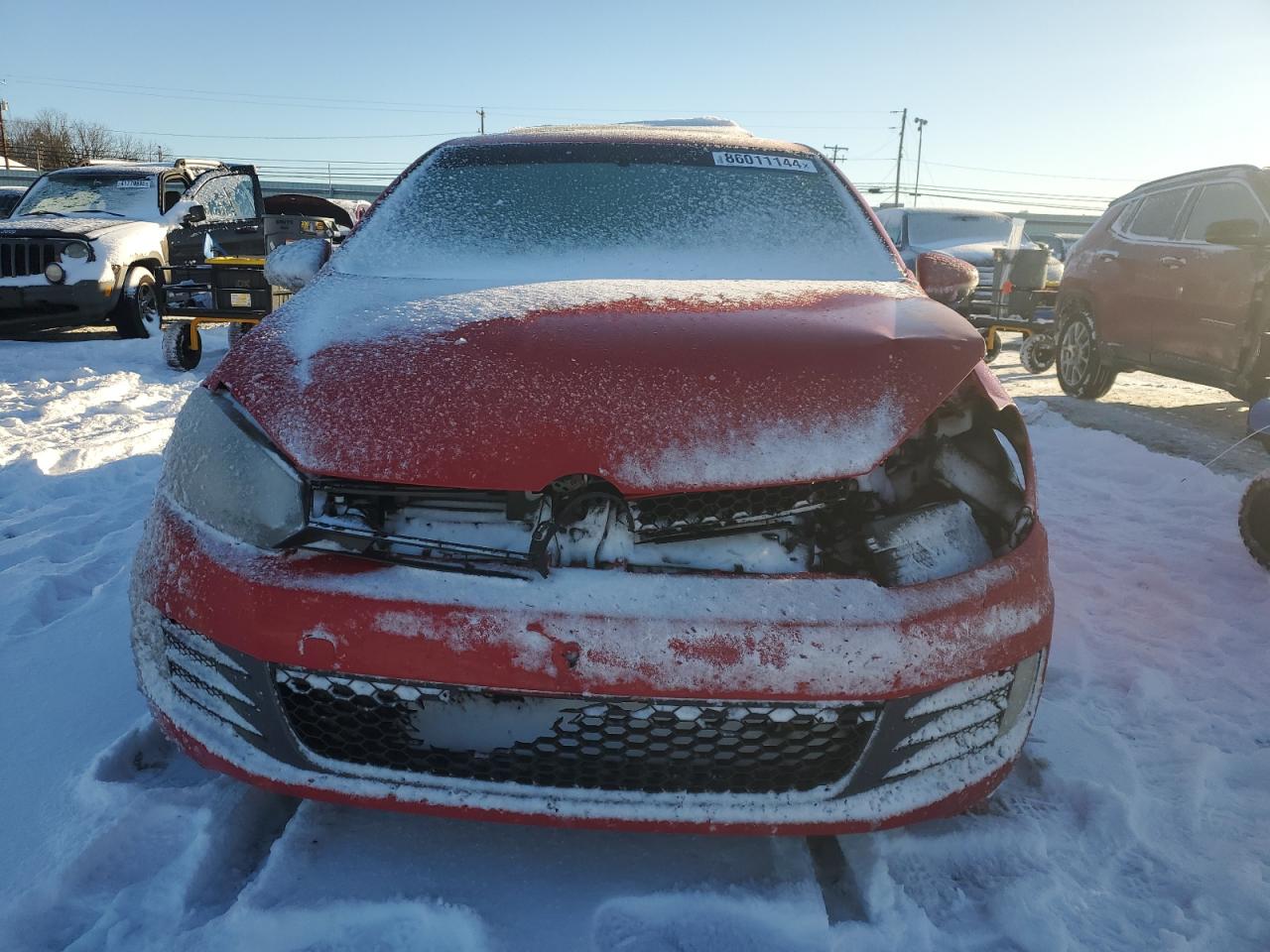 2010 Volkswagen GTI VIN WVWED7AJ1AW094785 Copart auction photo, front end damage thumbnail 5