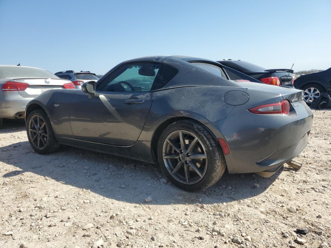 2017 Mazda MX-5 VIN JM1NDAM71H0100319 Copart auction photo, rear end damage thumbnail 2