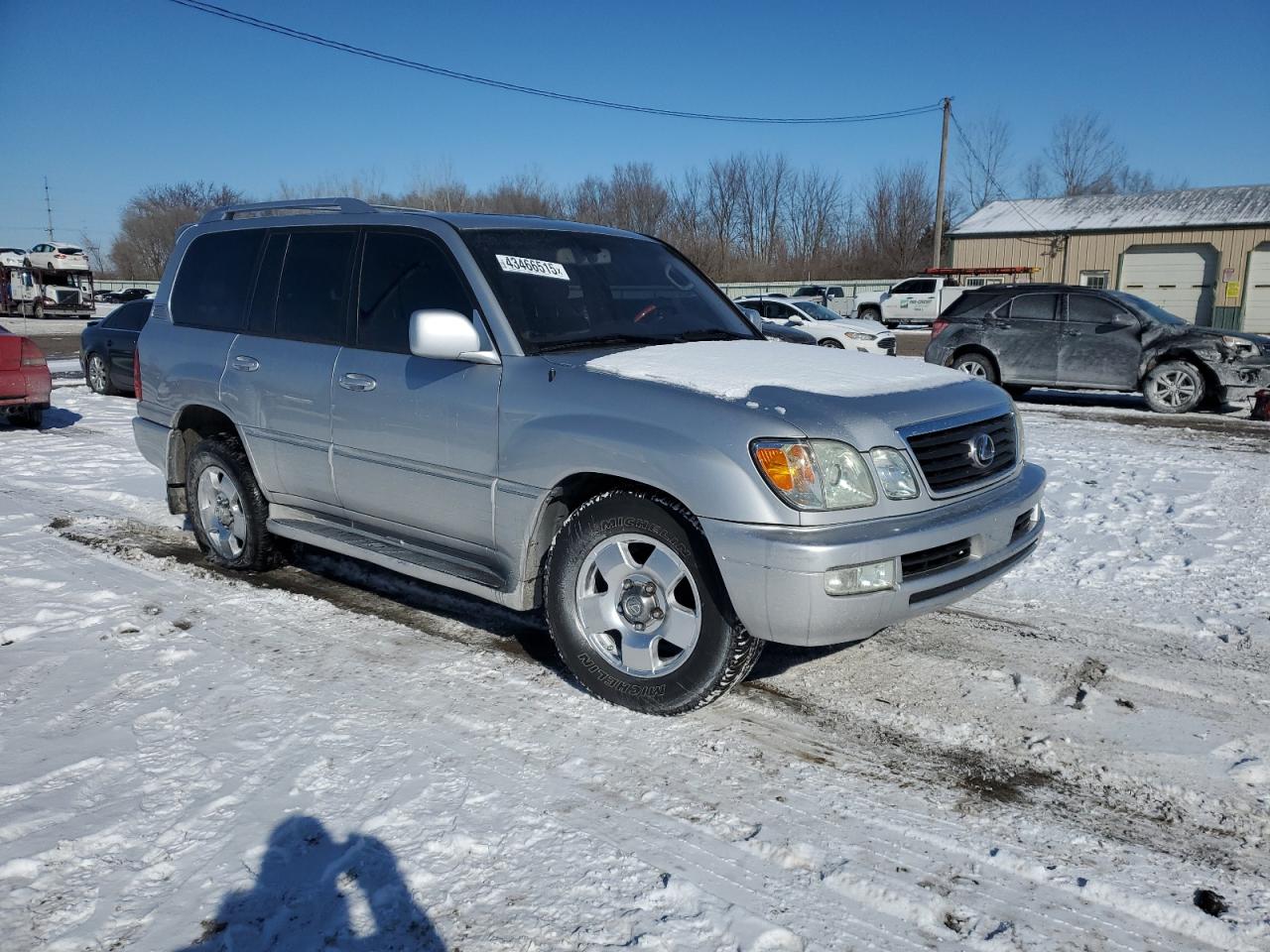 2006 Lexus LX VIN JTJHT00WX64017756 Copart auction photo, front end damage thumbnail 4