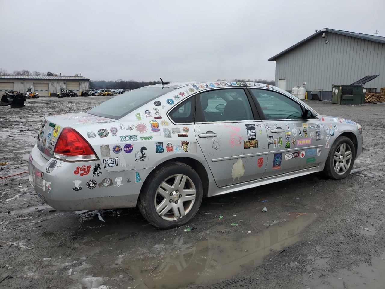 2011 Chevrolet Impala VIN 2G1WB5EK3B1134691 Copart auction photo, front end / minor dent/scratches damage thumbnail 3