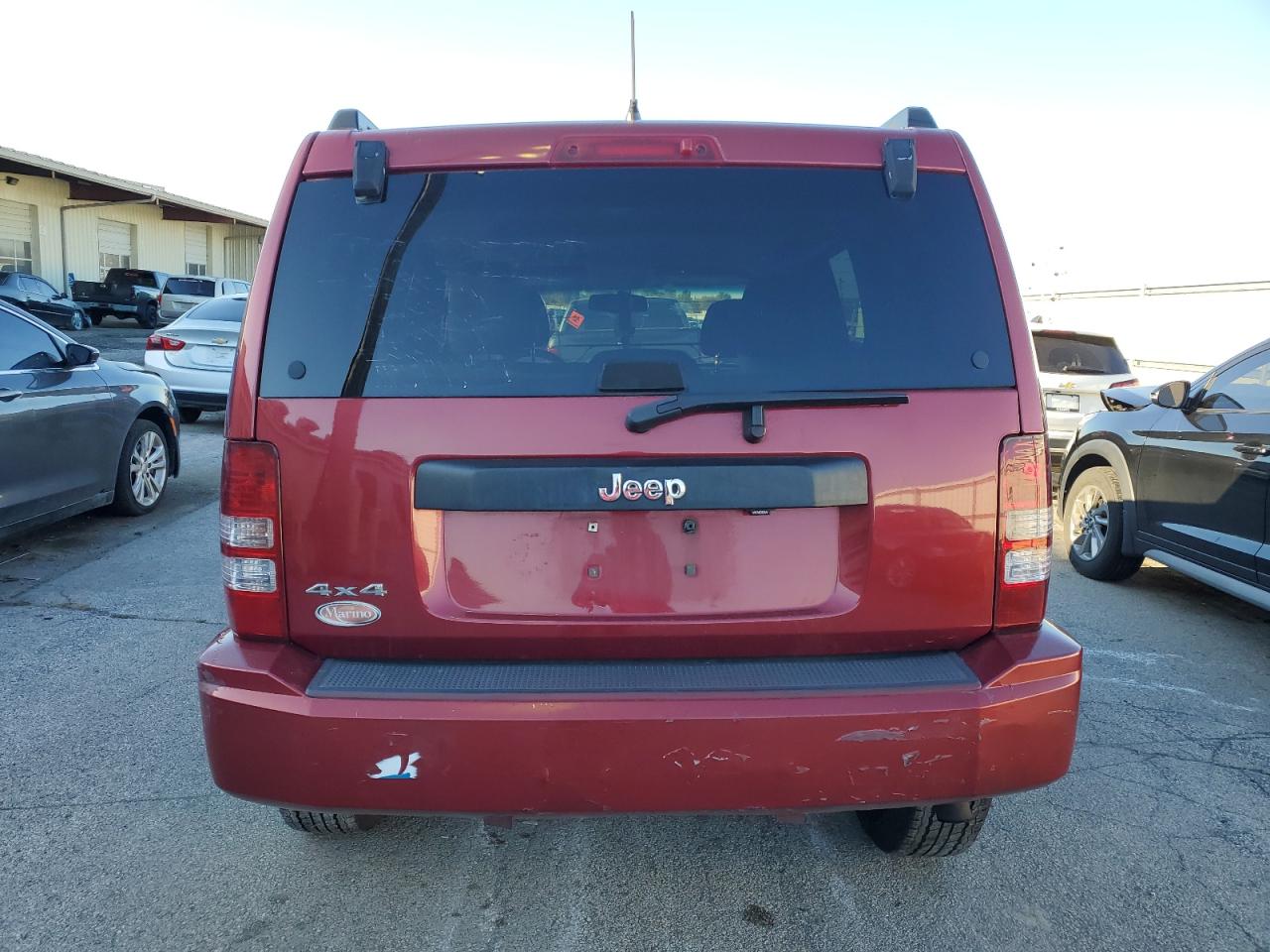 2012 Jeep Liberty (North America) VIN 1C4PJMAK5CW104455 Copart auction photo, front end / side damage thumbnail 6