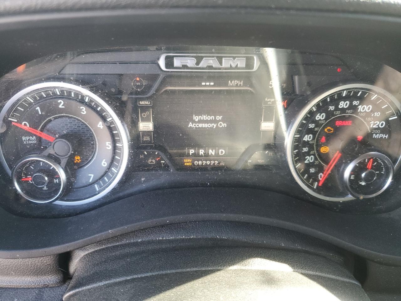 2021 RAM 2500 VIN 3C6UR5DJ4MG557803 Copart auction photo, front end / frame damage damage thumbnail 9