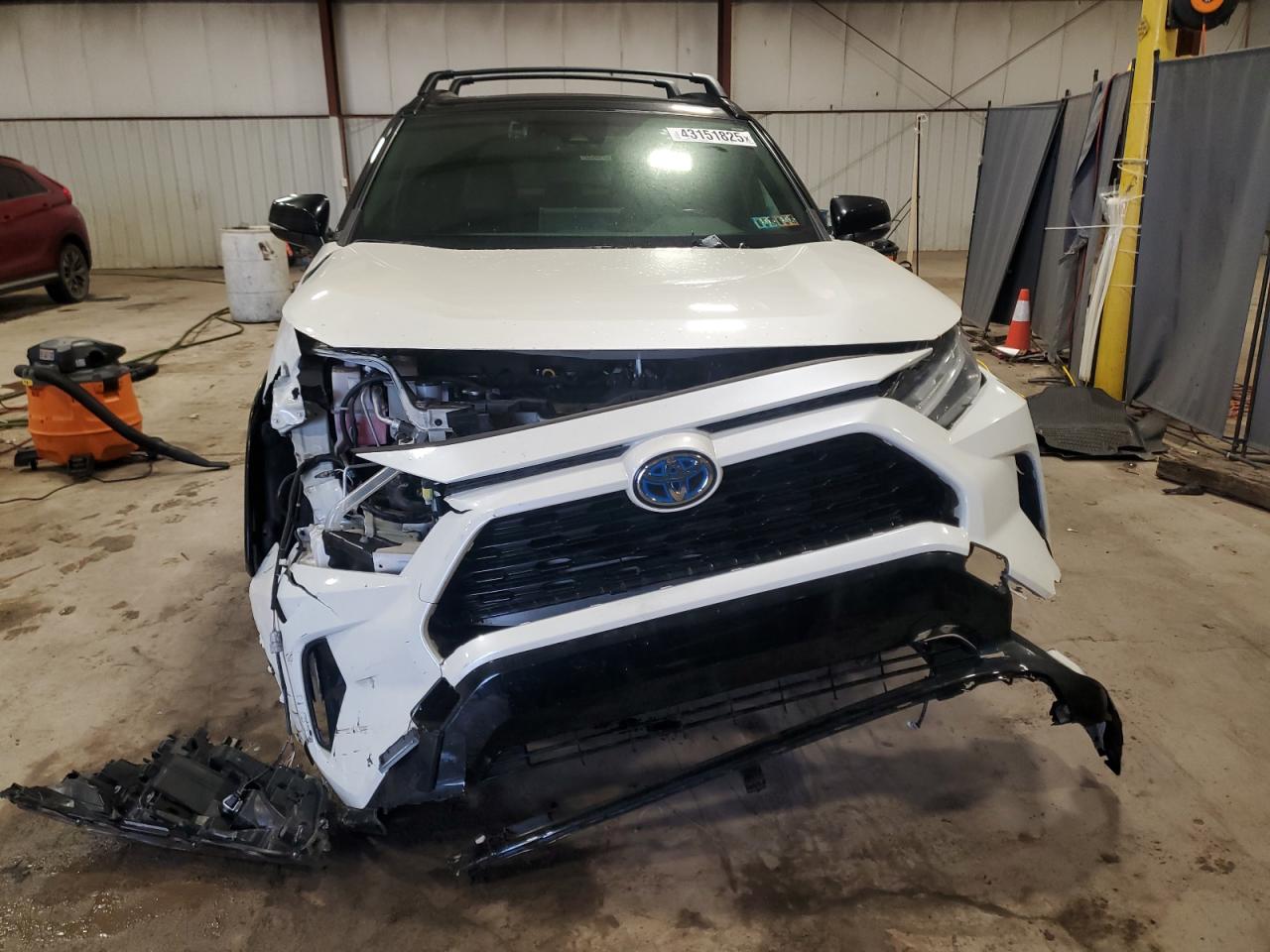 2022 Toyota RAV 4 VIN JTME6RFV8ND522872 Copart auction photo, front end / undercarriage damage thumbnail 5