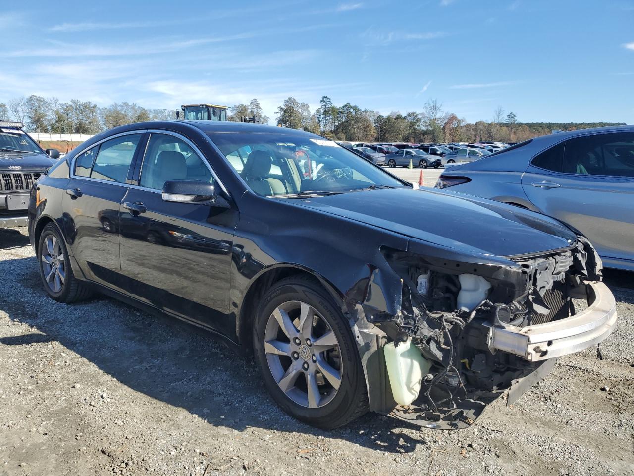 2013 Acura TL VIN 19UUA8F29DA002448 Copart auction photo, front end / minor dent/scratches damage thumbnail 4