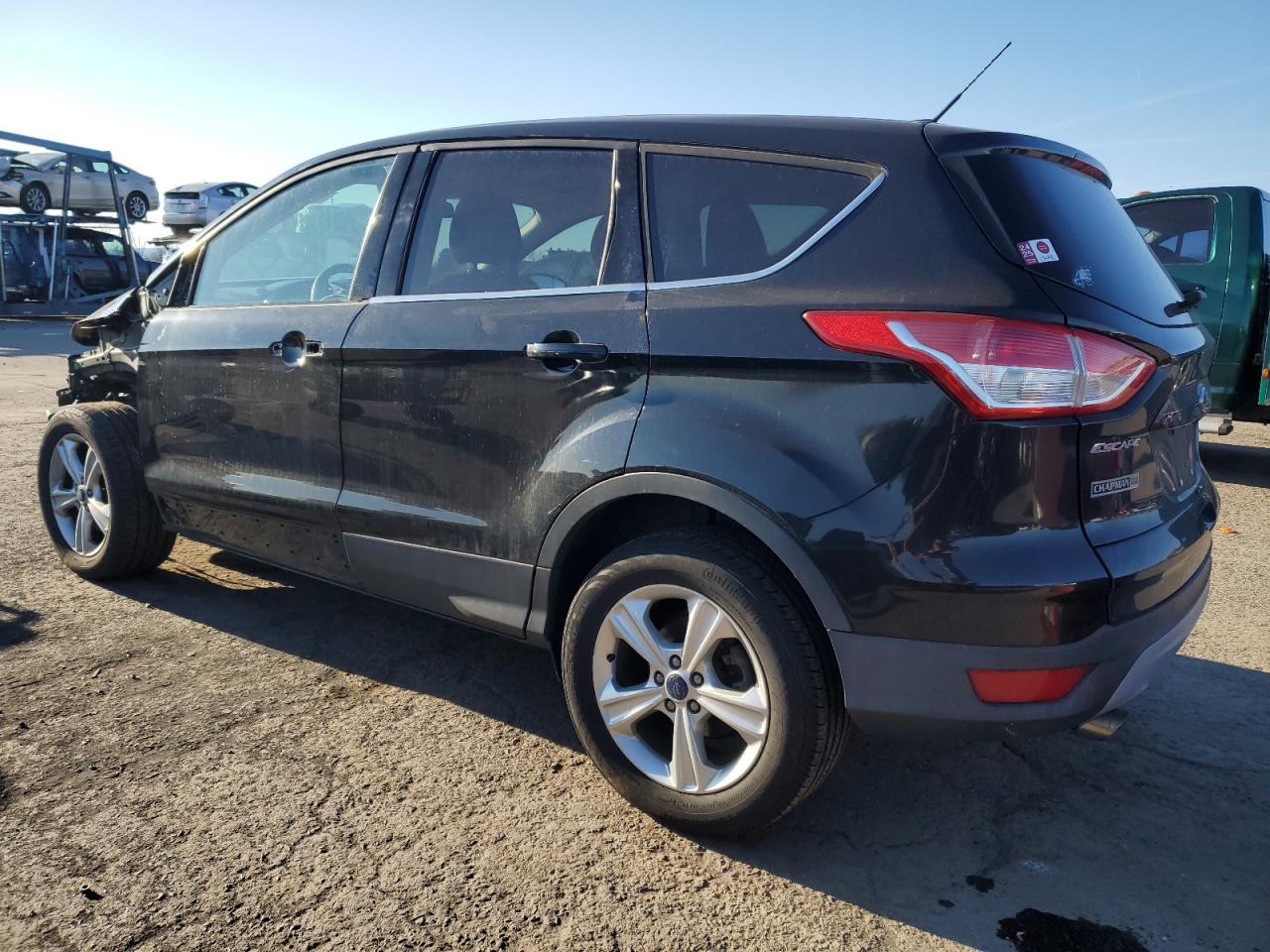 2014 Ford Escape VIN 1FMCU9GX3EUE18444 Copart auction photo, front end / side damage thumbnail 2