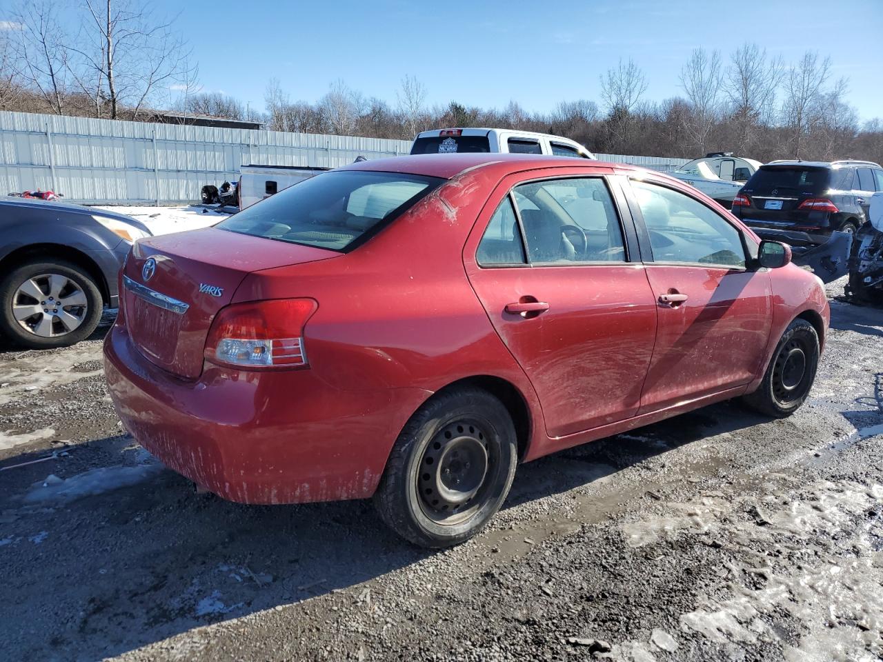 2007 Toyota Yaris VIN JTDBT923471016881 Copart auction photo, front end damage thumbnail 3