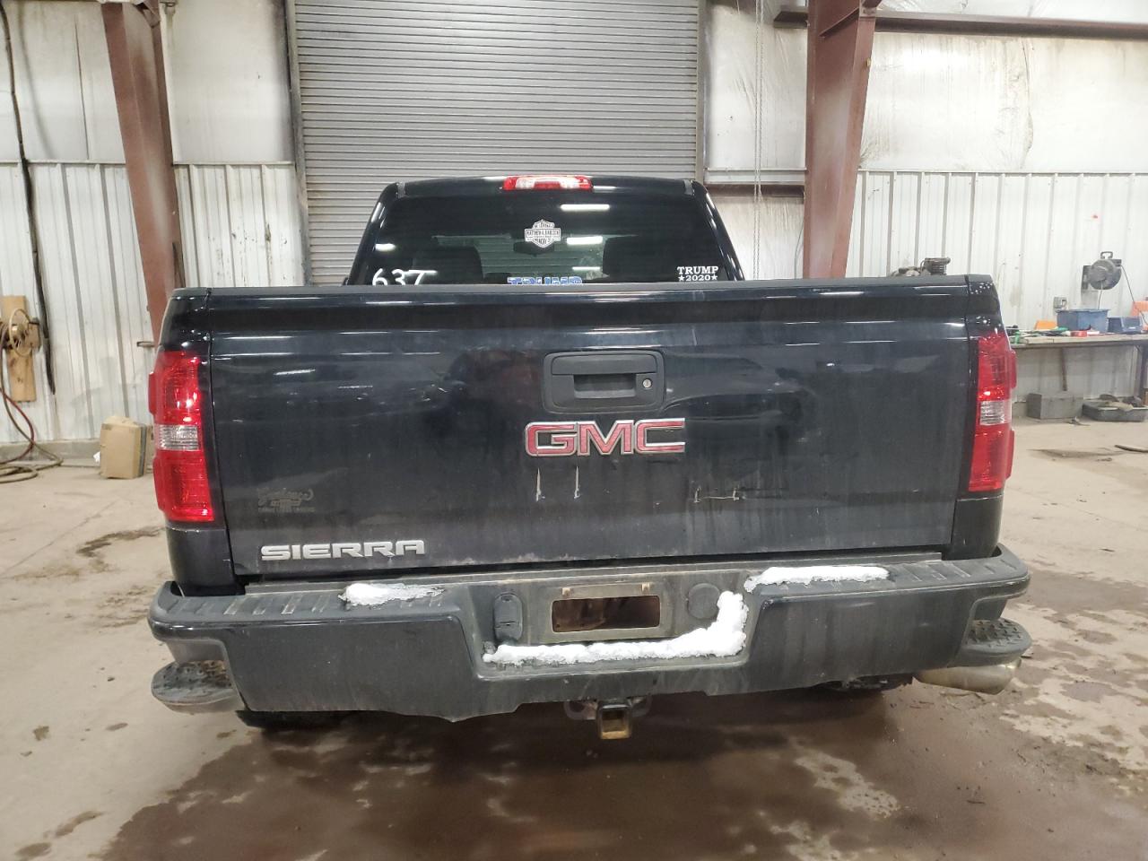 2016 GMC Sierra VIN 1GTV2LEC6GZ187061 Copart auction photo, front end / minor dent/scratches damage thumbnail 6