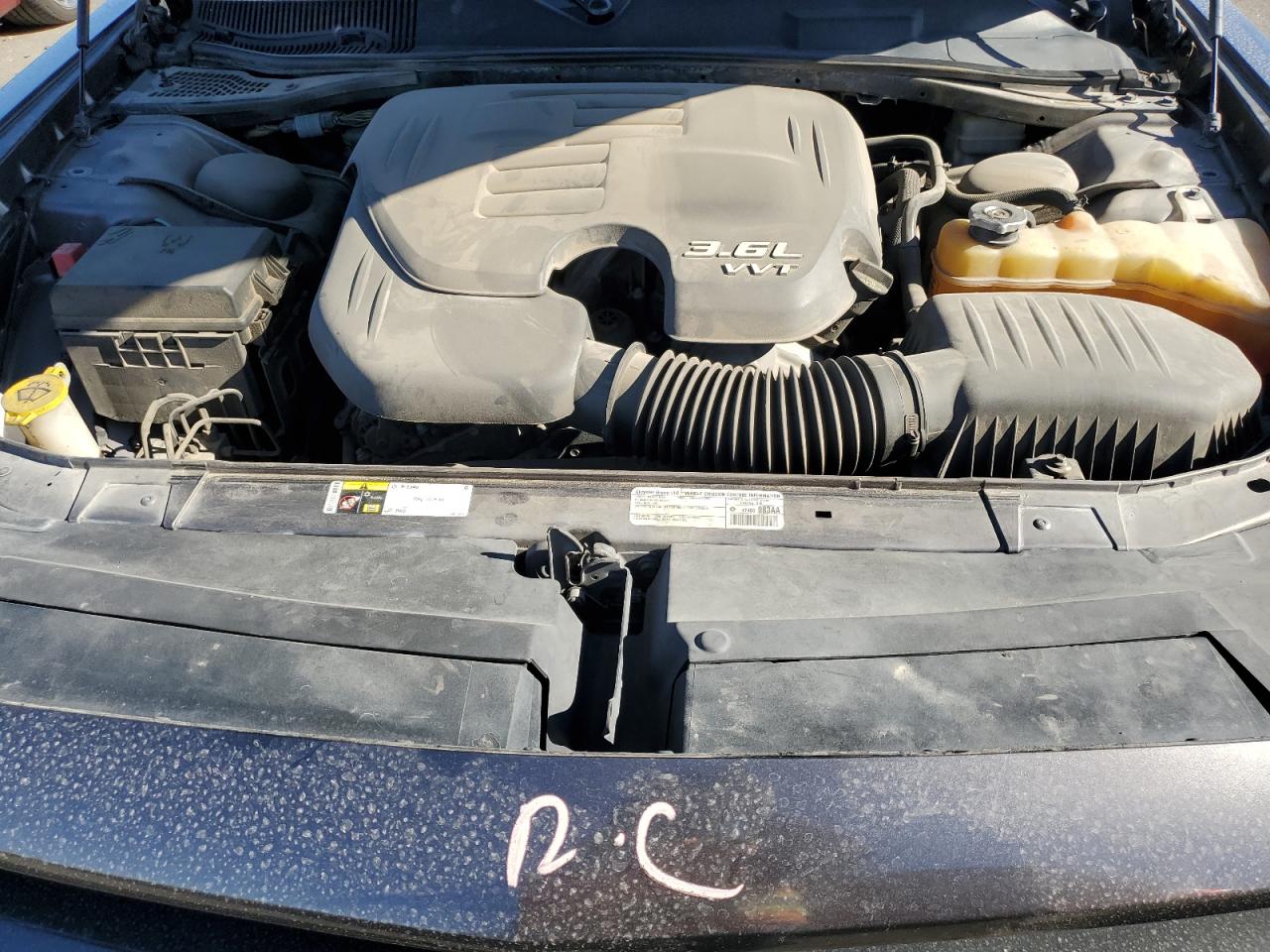 2014 Dodge Challenger VIN 2C3CDYAG5EH110867 Copart auction photo, rear end damage thumbnail 11