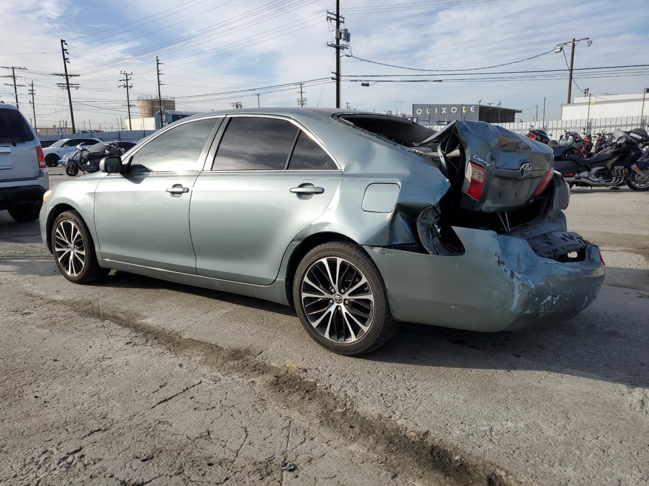 2009 Toyota Camry VIN 4T1BE46K89U857288 Copart auction photo, rear end / front end damage thumbnail 2
