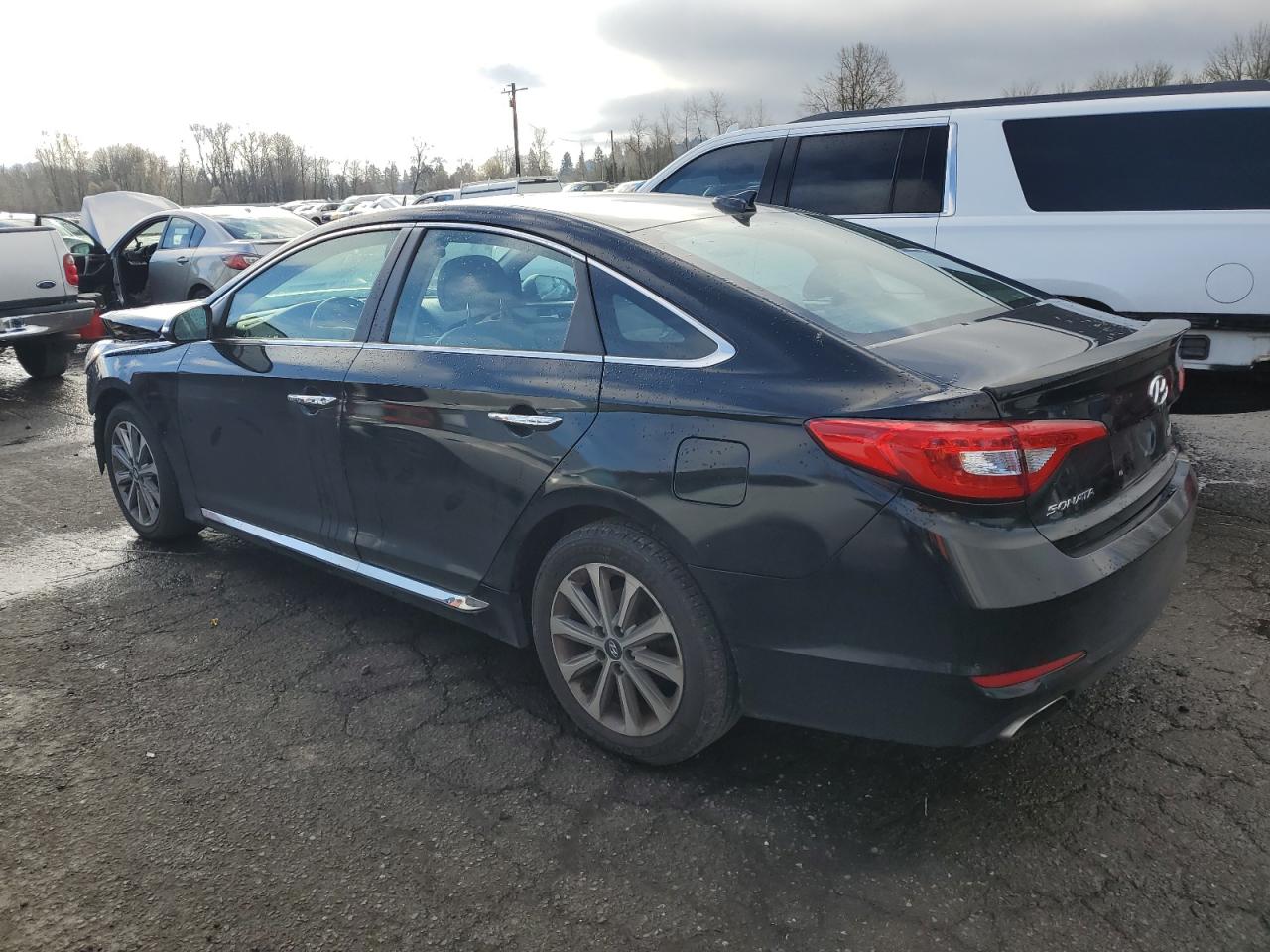 2016 Hyundai Sonata VIN 5NPE34AF4GH309443 Copart auction photo, front end damage thumbnail 2