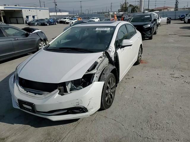 2015 Honda Civic VIN 19XFB2F92FE244657 Copart auction photo, front end damage thumbnail 10