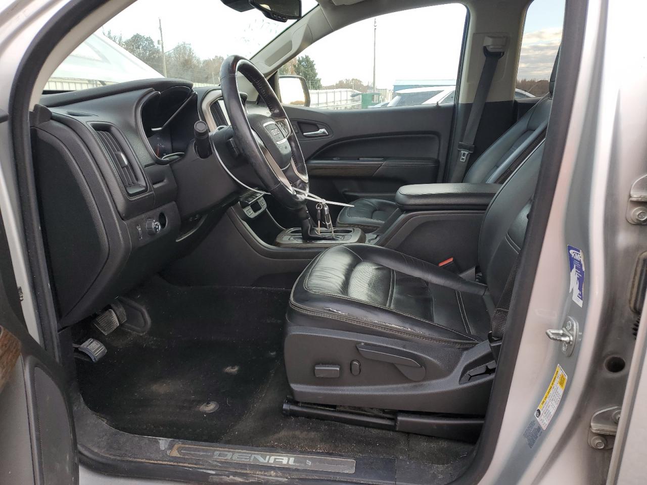 2017 GMC Canyon VIN 1GTG6EEN3H1296989 Copart auction photo, front end damage thumbnail 7