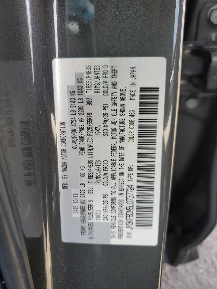 2020 Mazda CX-5 VIN JM3KFBDM5L0737724 Copart auction photo, front end damage thumbnail 15