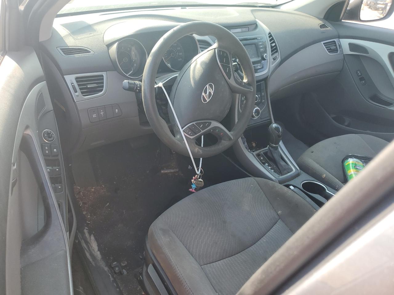 2015 Hyundai Elantra VIN 5NPDH4AE9FH638562 Copart auction photo, vandalism damage thumbnail 8