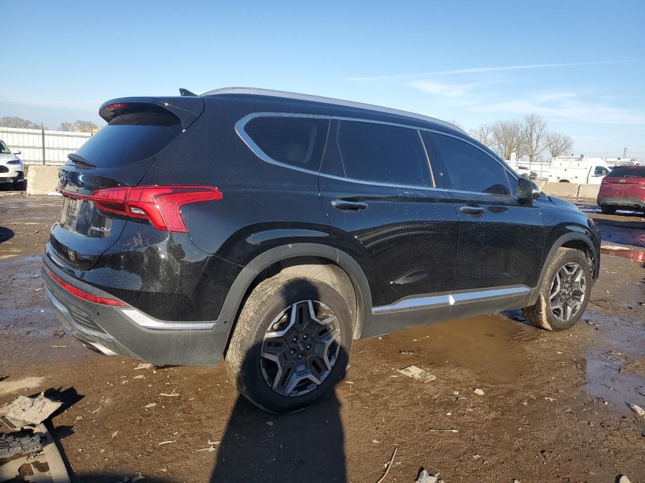 2021 Hyundai Santa Fe VIN 5NMS4DAL2MH349745 Copart auction photo, front end damage thumbnail 3