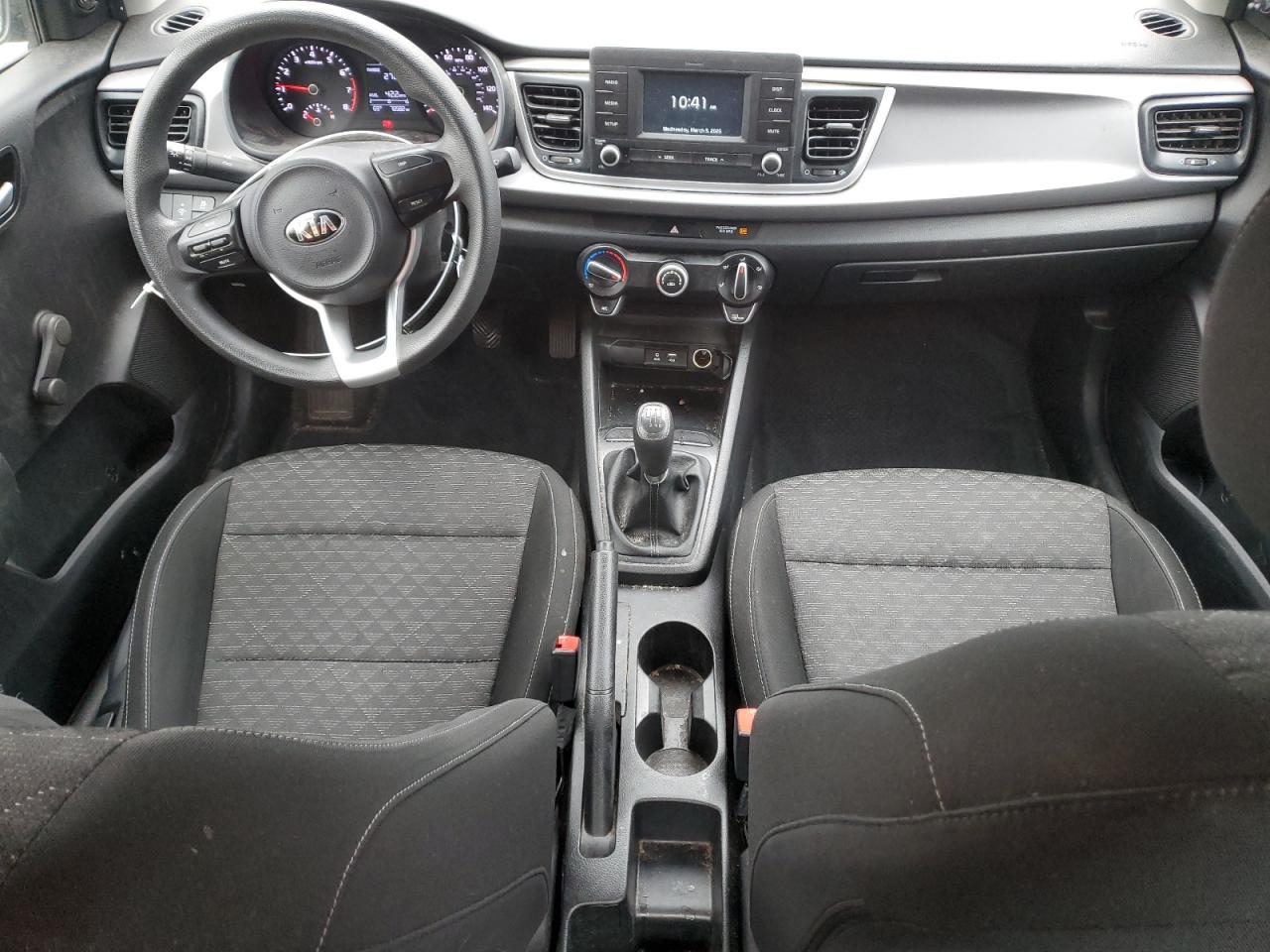 2018 KIA Rio VIN 3KPA24AB2JE063079 Copart auction photo, front end damage thumbnail 8