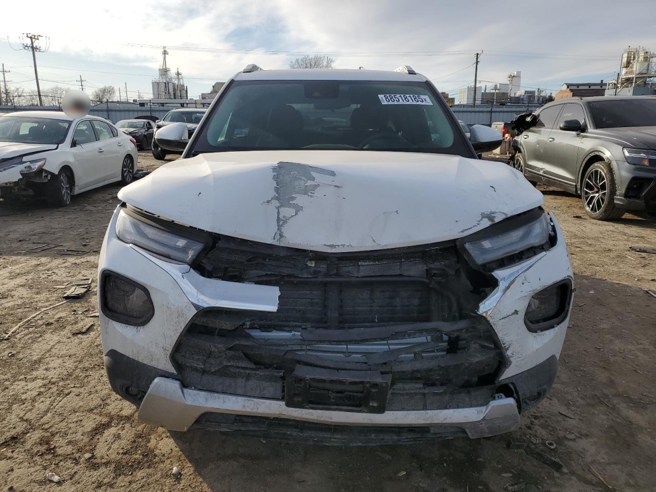 2023 Chevrolet TrailBlazer VIN KL79MPS27PB137371 Copart auction photo, front end damage thumbnail 5