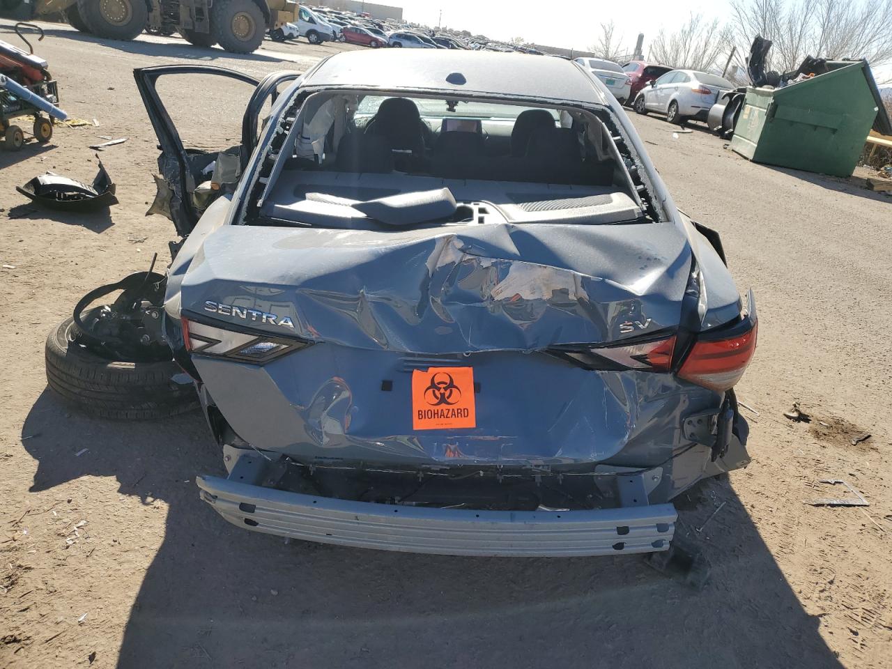 2024 Nissan Sentra VIN 3N1AB8CVXRY296543 Copart auction photo, all over damage thumbnail 6