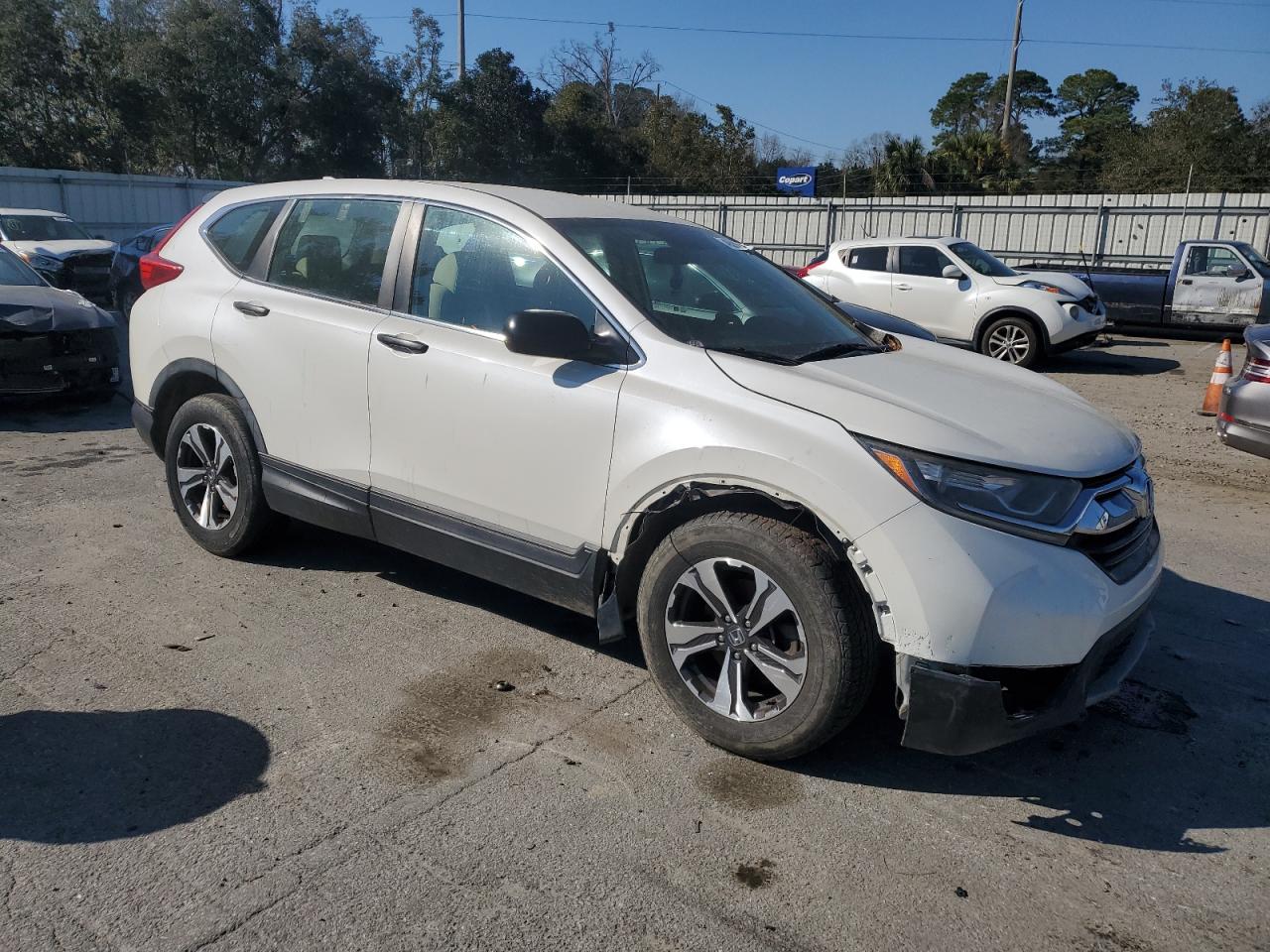 2017 Honda CR-V VIN 5J6RW5H31HL006038 Copart auction photo, front end damage thumbnail 4