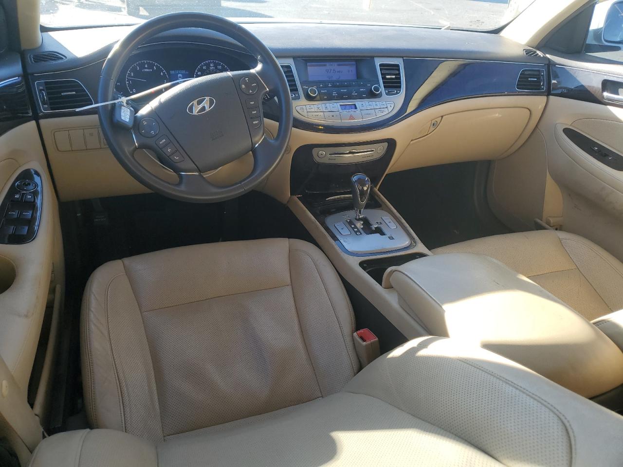2011 Hyundai Genesis VIN KMHGC4DE3BU143129 Copart auction photo, front end damage thumbnail 8