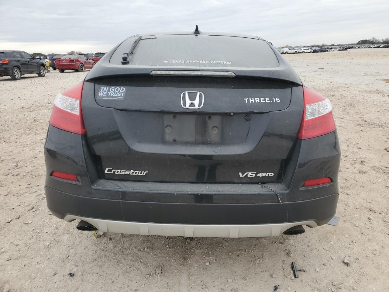 2015 Honda Crosstour VIN 5J6TF2H5XFL002783 Copart auction photo, front end / side damage thumbnail 6