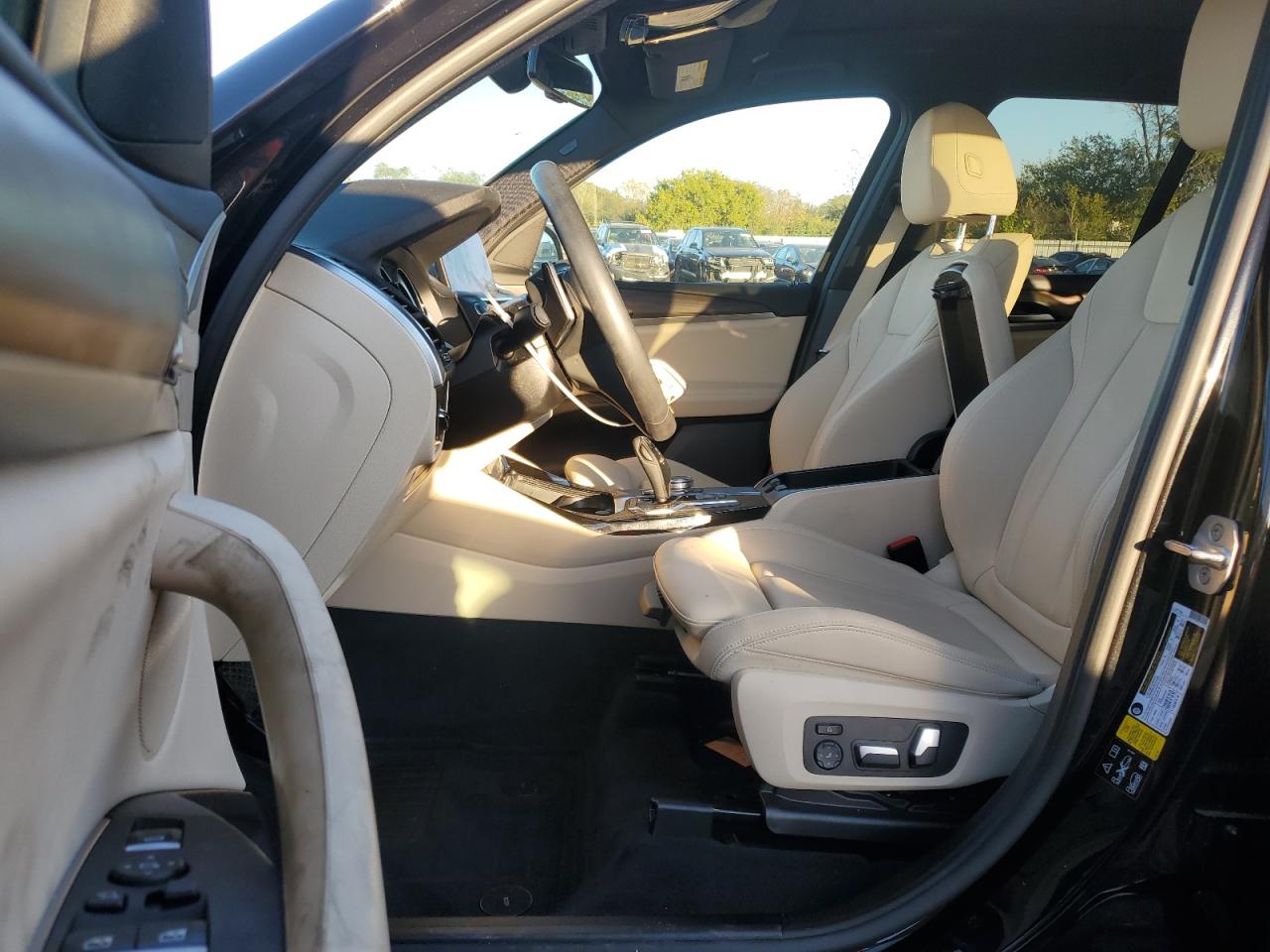 2019 BMW X3 VIN 5UXTR9C54KLR06408 Copart auction photo, rear end / side damage thumbnail 7