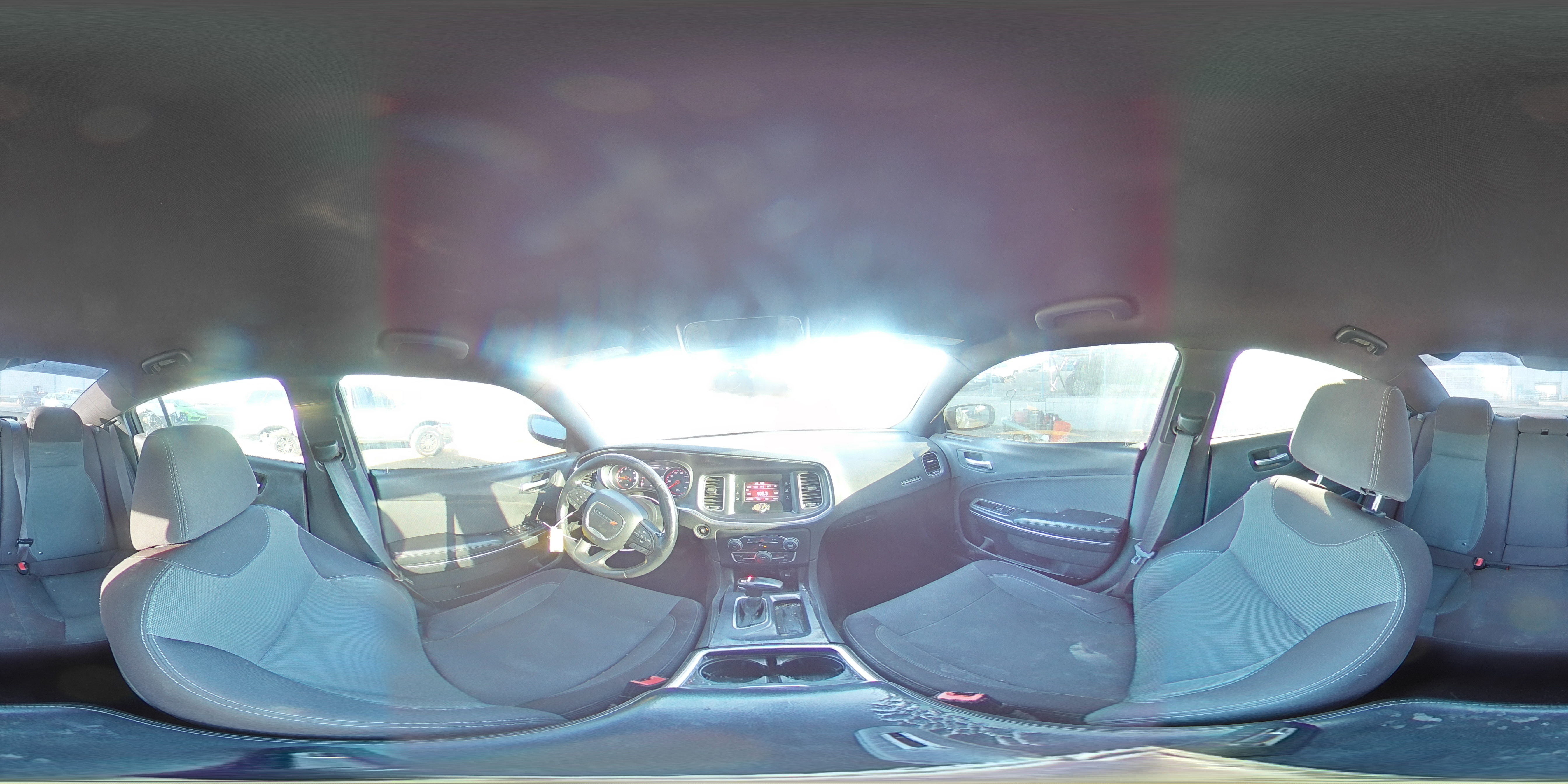2015 Dodge Charger VIN 2C3CDXBG3FH748240 Copart auction photo, front end / rear end damage thumbnail 15