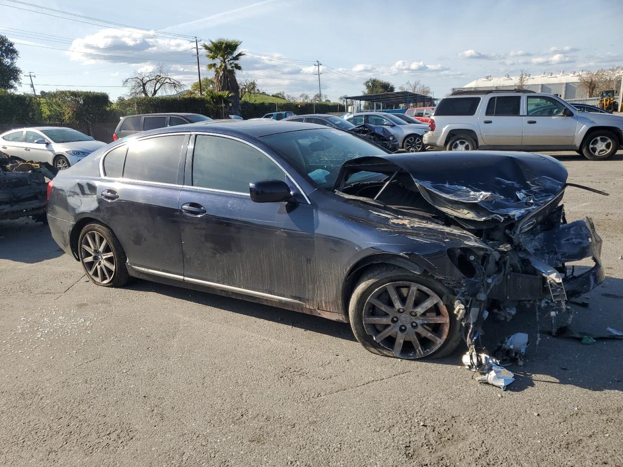 2007 Lexus GS VIN JTHCE96S170003848 Copart auction photo, front end damage thumbnail 4