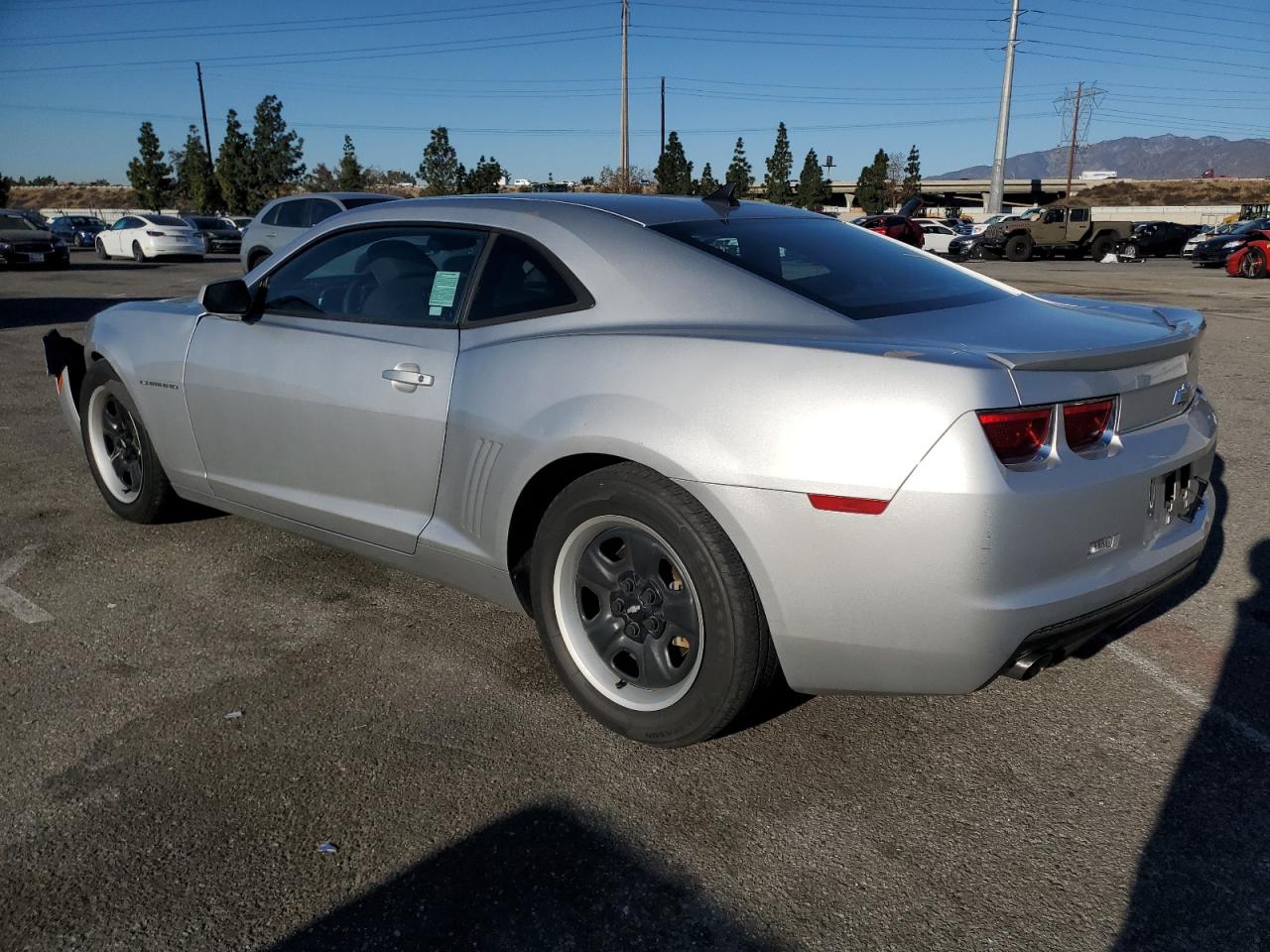 2013 Chevrolet Camaro VIN 2G1FE1E35D9131403 Copart auction photo, front end damage thumbnail 2