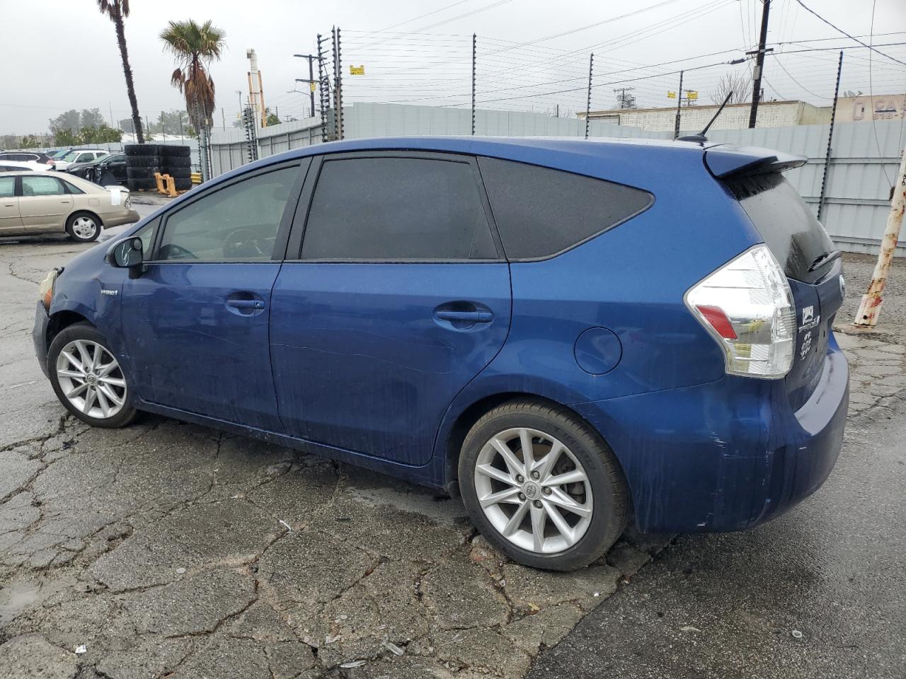 2014 Toyota Prius VIN JTDZN3EU0EJ004055 Copart auction photo, front end / side damage thumbnail 2