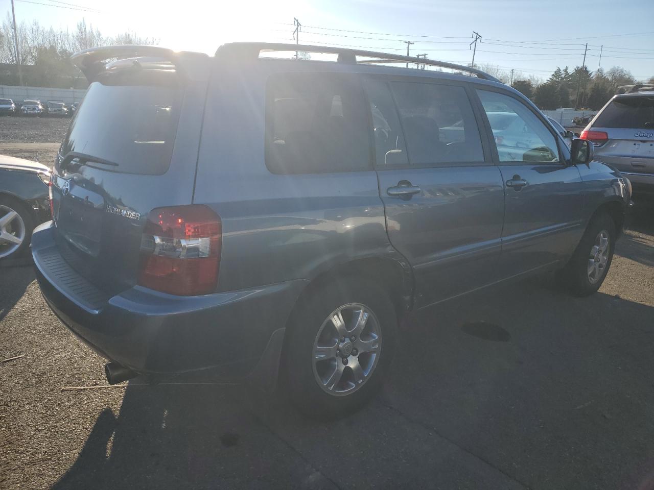 2006 Toyota Highlander VIN JTEEP21A360162536 Copart auction photo, side damage thumbnail 3