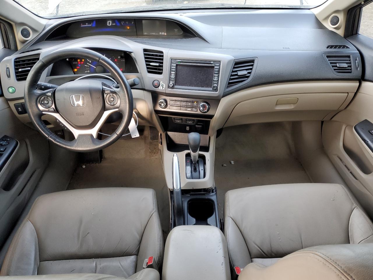 2012 Honda Civic VIN 19XFB2F94CE329060 Copart auction photo, rear end / all over damage thumbnail 8
